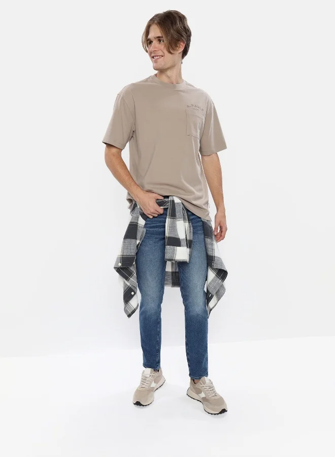 American Eagle AE Super Soft Oversized Logo Graphic T-Shirt