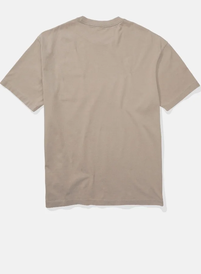 American Eagle AE Super Soft Oversized Logo Graphic T-Shirt