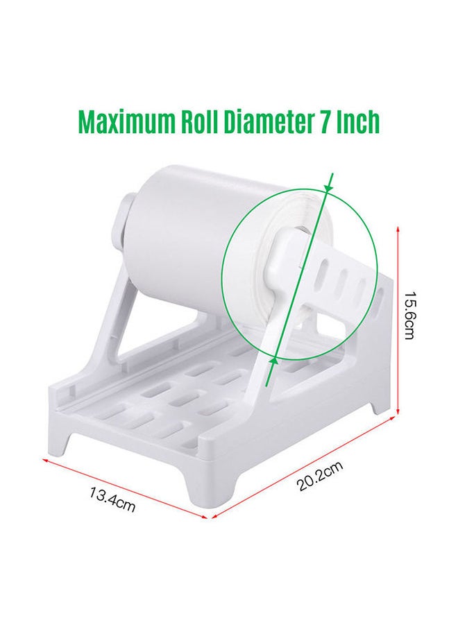 NIBEMINENT Receipt Printer Holder Stand White  - Image 2