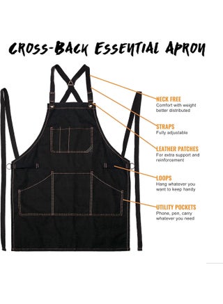 Creative Design Thickened Canvas Gardening Waterproof Coffee Work Apron - pzsku/Z1B6A95E8EE312390CA31Z/45/_/1699441259/b3bc9739-cb93-48a5-982b-5f4158f1ce12