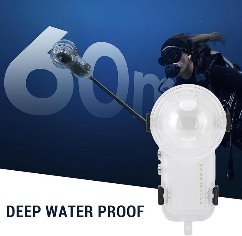 Vbestlife 60M Underwater Dive Case Housing For Insta X5 With Bracket Anti Fog Sheet - Image 4