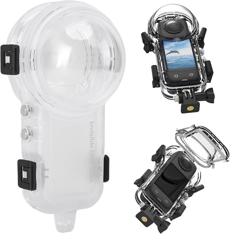Vbestlife 60M Underwater Dive Case Housing For Insta X5 With Bracket Anti Fog Sheet - Image 2