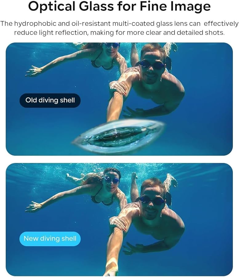 Vbestlife 60M Underwater Dive Case Housing For Insta X5 With Bracket Anti Fog Sheet - Image 3