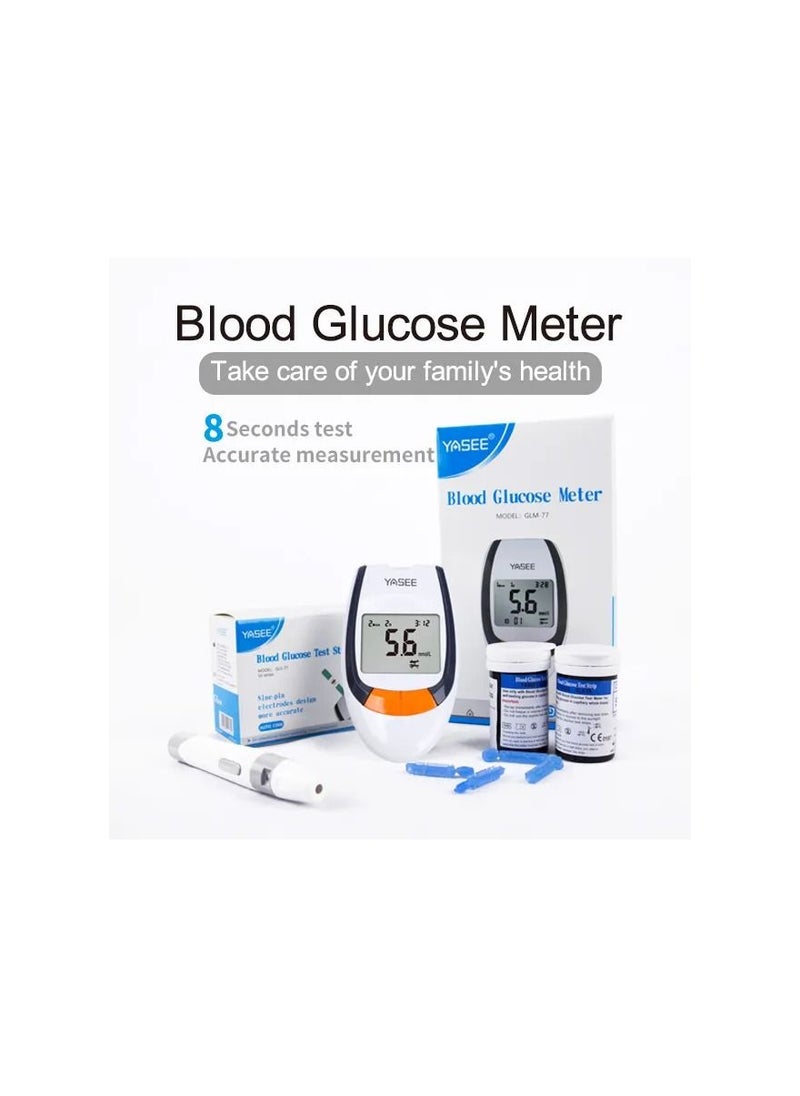 YASEE - High quality Yasee model blood glucose meter GLM-77 glucometer price test strips - Image 1