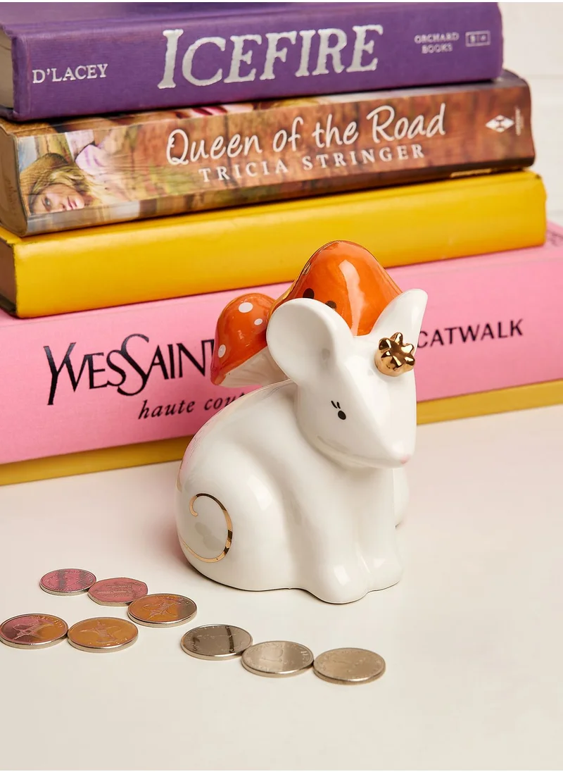 House Of Disaster Secret Garden Mouse Money Box