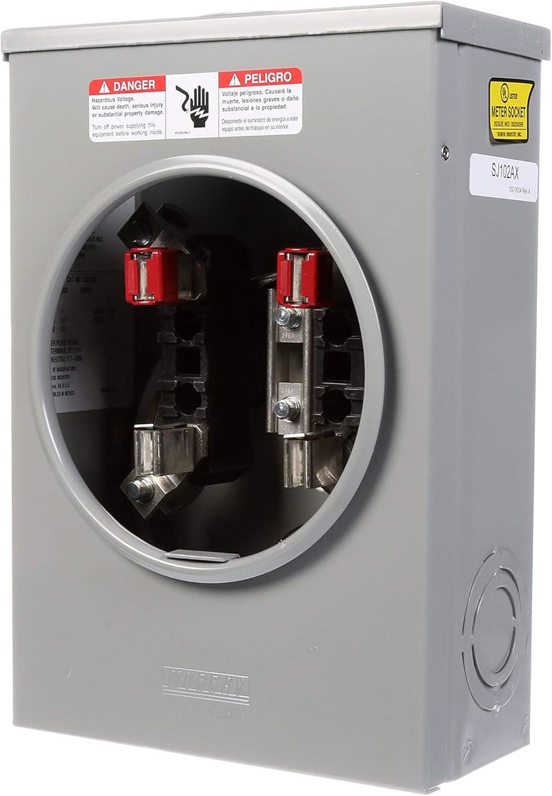 SIEMENS 100a Ring Type Oh Meter Socket  - Image 1