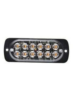 نيبمينينت 12 قطعة من مصابيح LED لسيارتك لحالات الطوارئ Amber Hazard Beacon  - Image 2