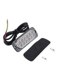 نيبمينينت 12 قطعة من مصابيح LED لسيارتك لحالات الطوارئ Amber Hazard Beacon  - Image 5
