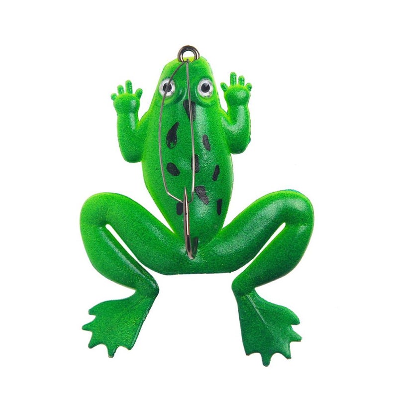 Thunder Frog Lure, Snakehead Killer, 5.2g/6cm, with Single Hook, Frog Soft Bait/Soft Worm, Artificial Lure - Image 3