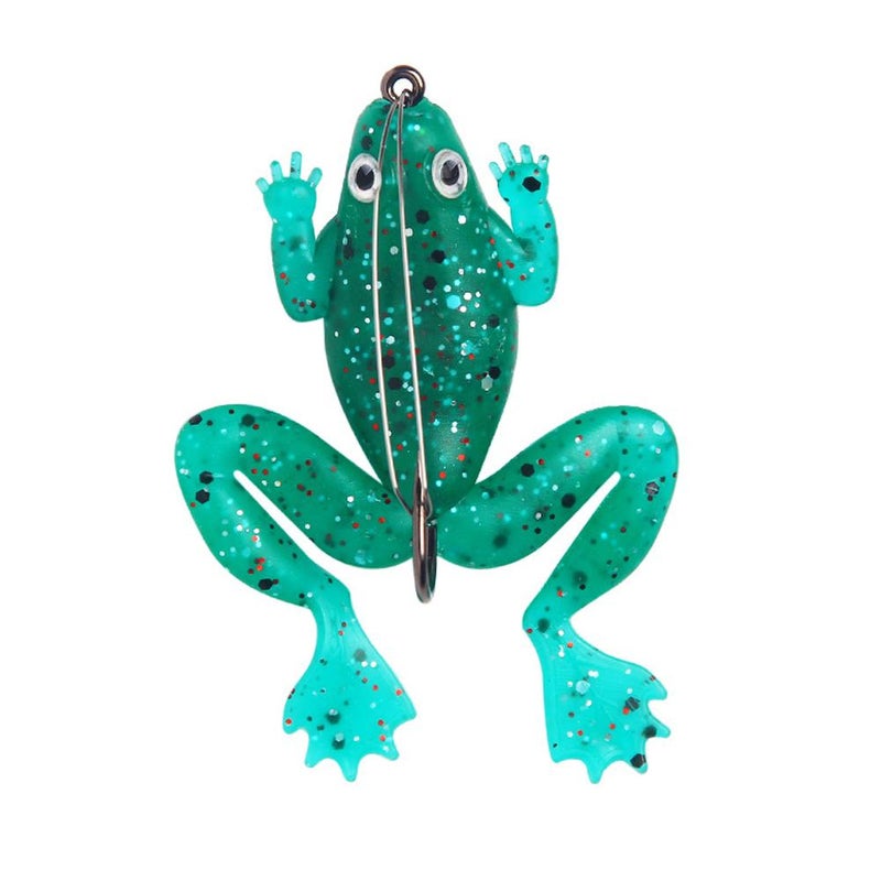Thunder Frog Lure, Snakehead Killer, 5.2g/6cm, with Single Hook, Frog Soft Bait/Soft Worm, Artificial Lure - Image 4