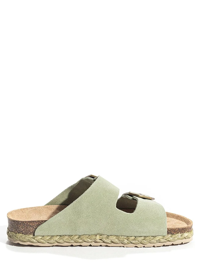 Bayton  Atlas Leather Flat Sandals for Women | Best Price UAE