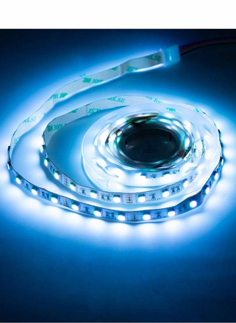 Captaintech 4 Pin RGB Male and Female Connector Wire Cable with 10 x Male 4 Pin Plugs, Light Strip Connector for 5050 3528 RGB LED Light Strip(10 Pack) - Image 5