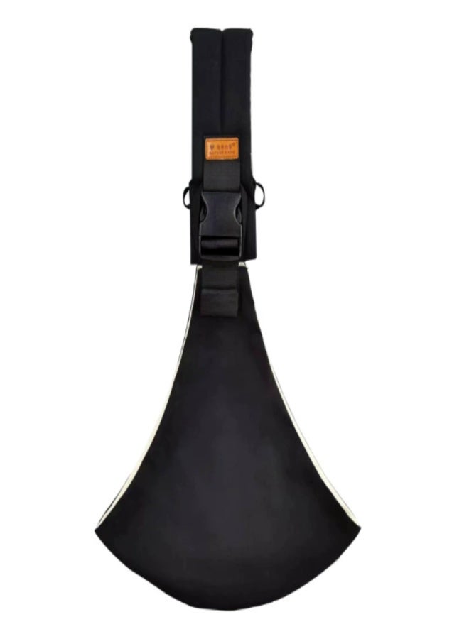 Baby portable shoulder strap waist stool  black - Image 1