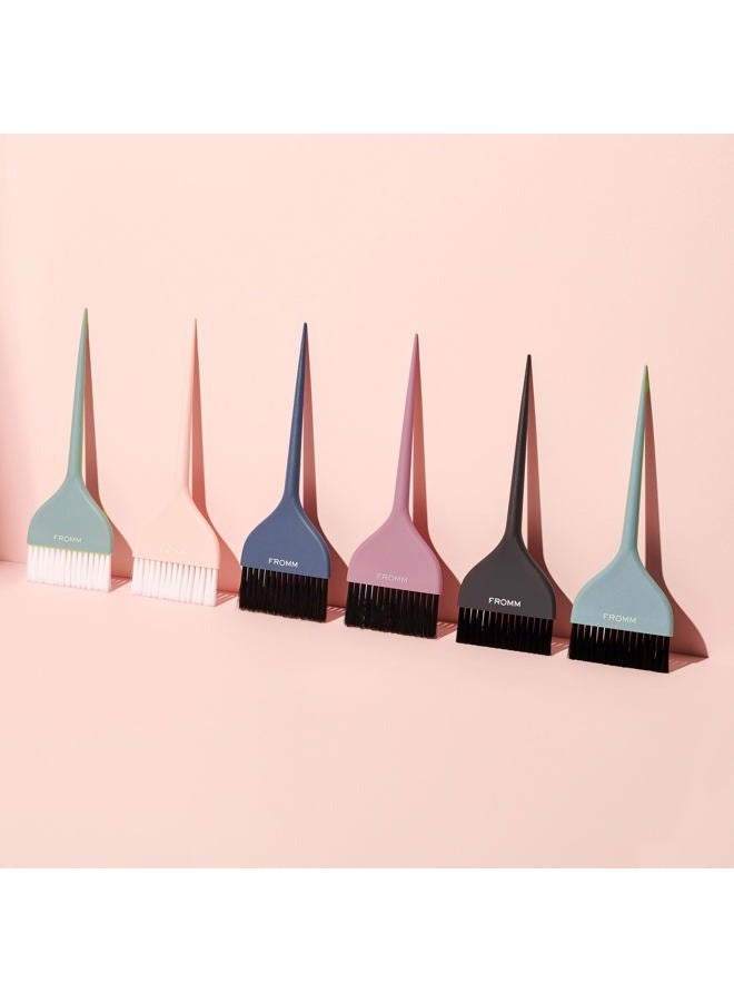Fromm Color Studio 2-7/8" Firm Color Brush 2-Pack for Hair Stylist with Blunt Tips for All Over Color, Highlights, and Root Touch Ups for for Thick, Curly, and Coarse Hair - Image 4