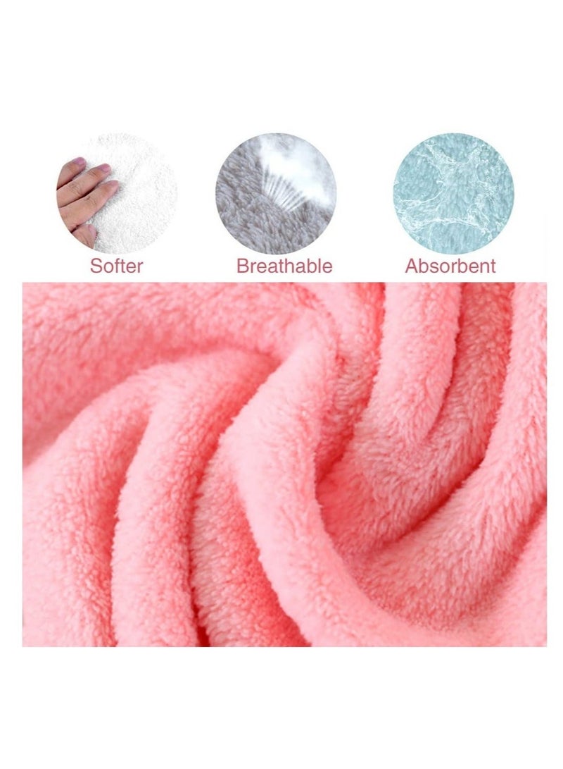 كابتن تيك 12-Pack Baby Washcloths, Baby Face Towels Microfiber Coral Fleece Extra Absorbent And Soft For Newborns, Infants and Toddlers, Absorbent and Breathable - Image 3