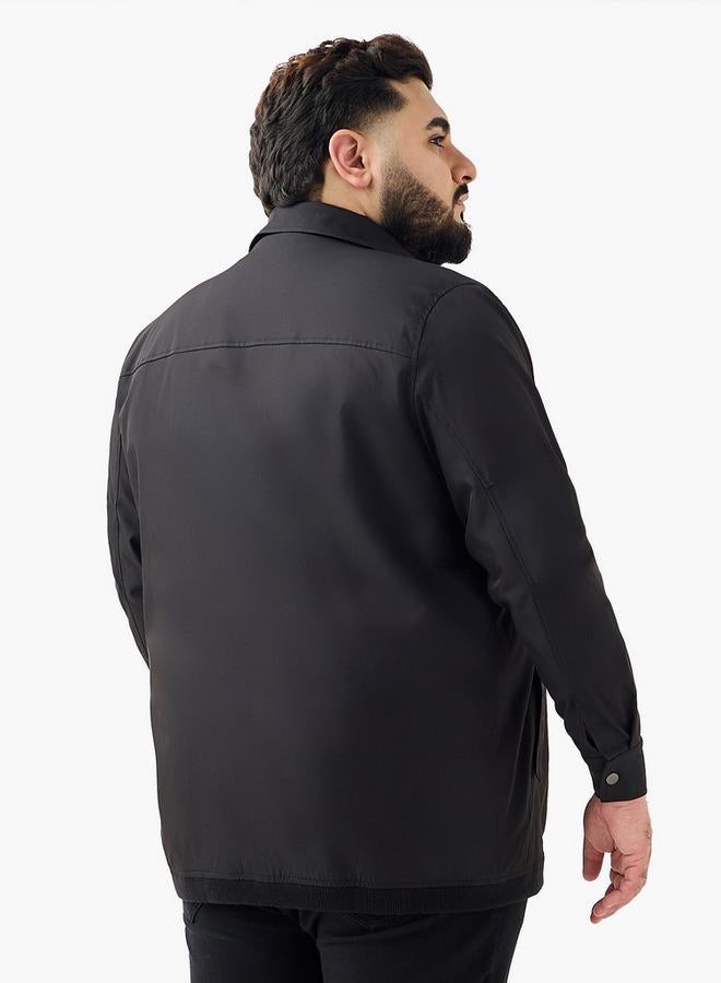 Maxim Men Regular Fit Longline Jacket - Image 4