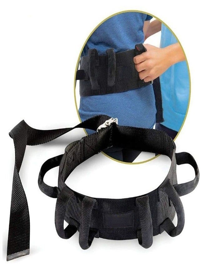 Generic Handles Medical Nursing Safety Gait Patient Assist Bariatric Pediatric Elderly Handicap Occupational Physical Therapy Pt Gate Strap Quick Release Metal Buckle Transfer Belt - Image 1