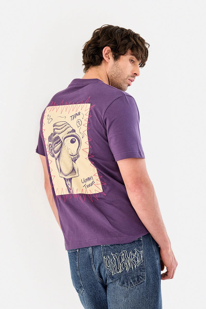 SNITCH 100% Cotton Graphic T-Shirt