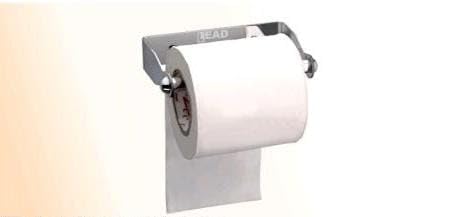 LEAD BATH FITTINGS Lead Stainless Steel Toilet Paper Holder with Mobile Stand Wall Mounted Tissue Paper Holder with Shelf Toilet Paper Roll Holder for Bathroom Bathroom Accessories - Image 1
