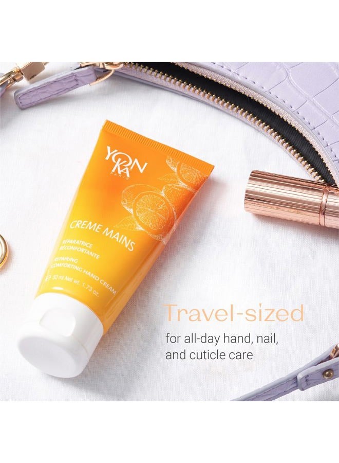 Yonka Yon-Ka Sweet Orange Shea Butter Hand Cream (50ml) Intensely Norishing for Dry Hands, Vitamins E and Grape Seed Oil Soften and Repair, Fragrant Manarin and Citrus Scent, Nourish Nails and Cuticles - Image 4