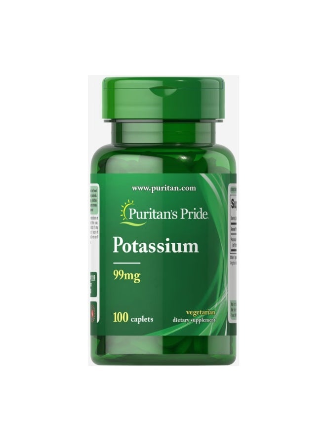 Puritan Potassium 99mg 100 Tablets - Image 1