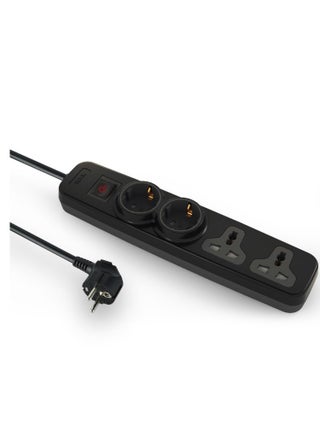 Power Strip Ilock Pro 4 Outlets (2 Schuko Sockets + 2 Universal Sockets) 2m cable 3680 watt 16A - pzsku/Z1B6BFC09735F12BBCD52Z/45/1746310500/92cdef47-d80a-4f47-8de4-693eaf78a7de