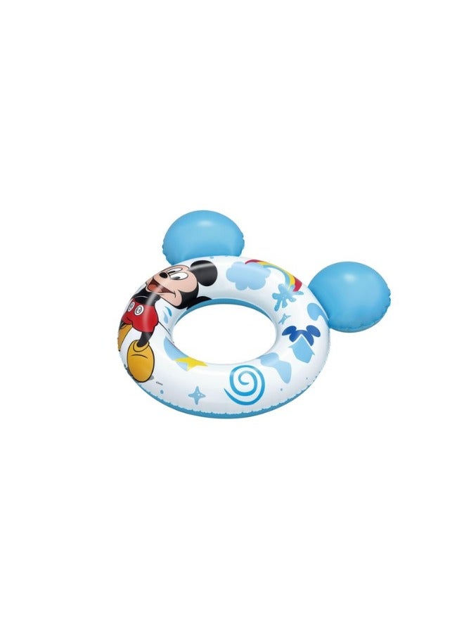 Bestway Disney Junior: Mickey And Friend Splash Pal Swim Tube, 74cm x 76cm - Image 1