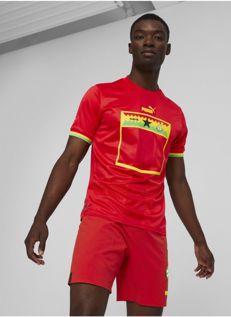 بوما قميص جيرسيه للرجال Ghana Away 22/23 Replica  - Image 1
