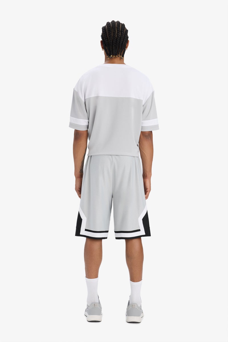 DeFacto Man Oversize Fit Printed Short Leg Shorts  - Image 5