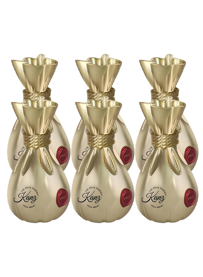 PRIVE 6 Pieces Kanz Perfume For Women 100ml EDP - Image 1