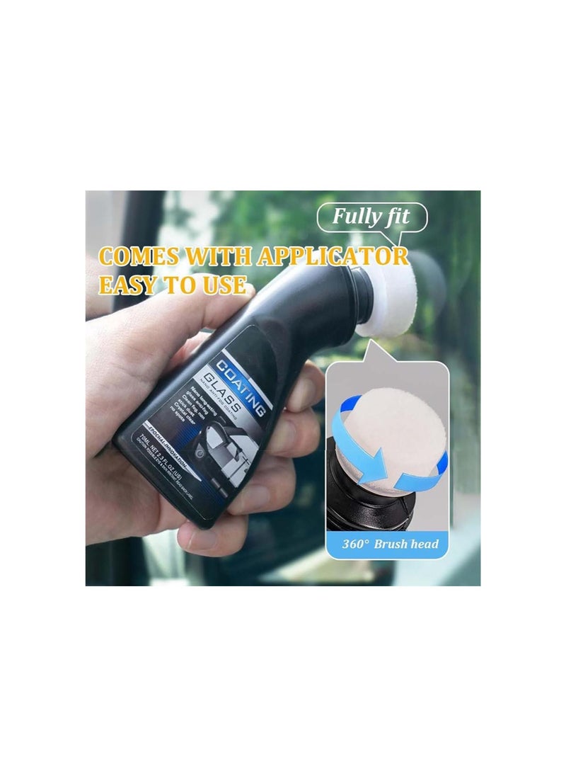 Micro Molecular Anti Fog Coating Agent Wiper, Micro Molecular Antifog Car Windshield, Magic Gem Anti Fog Coating Agent, Micro Molecular Anti Fog Windshield Coating Agent for Car Windshield (1, 3pc)