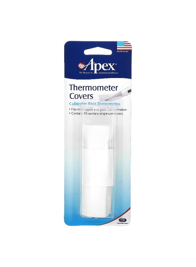 APEX Apex, Thermometer Covers, 55 Sanitary Single-Use Covers  - Image 1