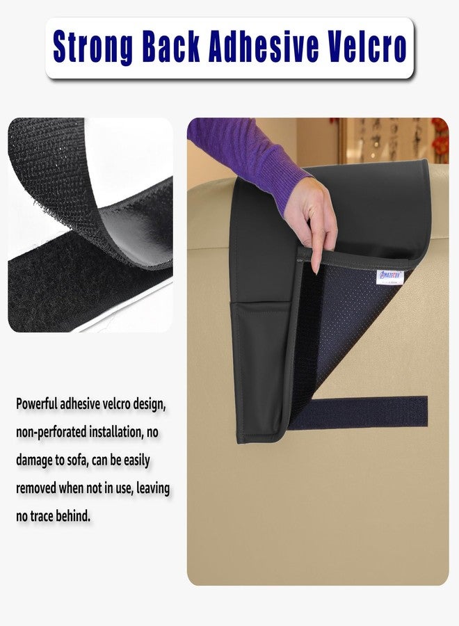 AmazeCov Non-Slip Memory Foam Neck Pillow for Recliner - Adjustable and Breathable Perforated Leather Design in Black, Ideal for Pain Relief at Home, Office, and Travel - Image 4