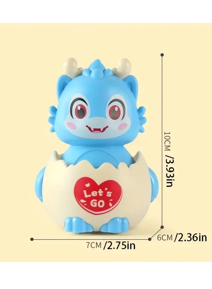 Exotic Press Dinosaur Toy – Eggshell Baby Dragon, Friction Powered Toy for Toddlers and Kids - Image 5