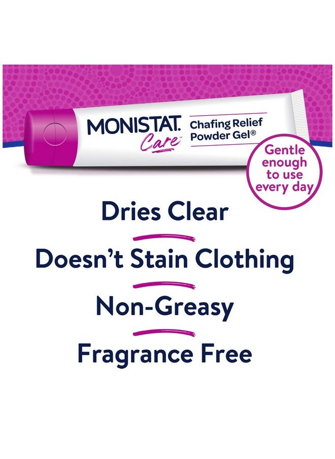 Monistat Care Chafing Relief Powder Gel, Anti-Chafe Protection  - Image 4