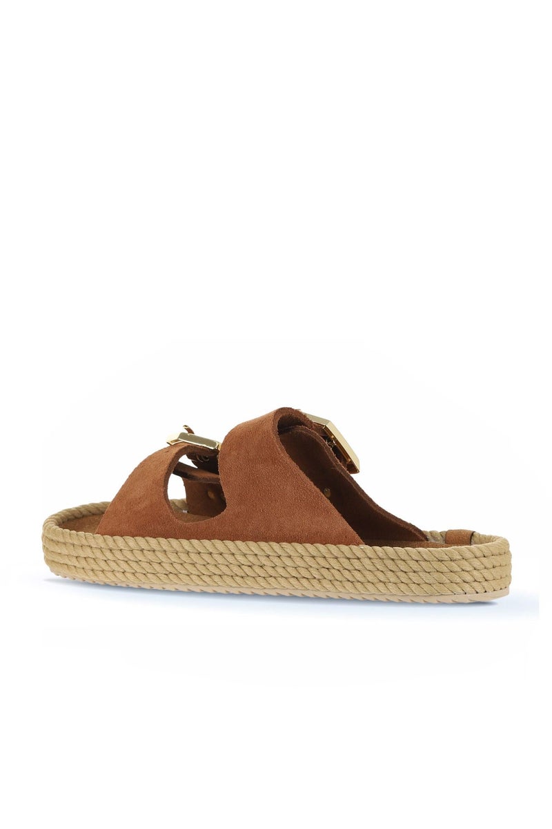 Bueno Bohonomad Sydney Robe Women's Leather Espadrille Slipper - Image 4