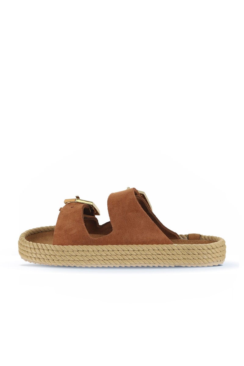 Bueno Bohonomad Sydney Robe Women's Leather Espadrille Slipper - Image 3