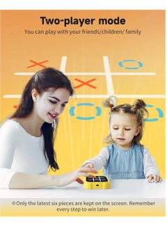 MOCOM Tic Tac Toe 3-in-1 Portable Electronic Tic Tac Toe Game Console - Classic Tic Tac Toe, Memory Flash & Whack-a-Mole Modes | Travel-Friendly Puzzle Game for Kids & Adults | Fun Board Game with Adaptive AI & Brain-Boosting Gameplay  - Image 3