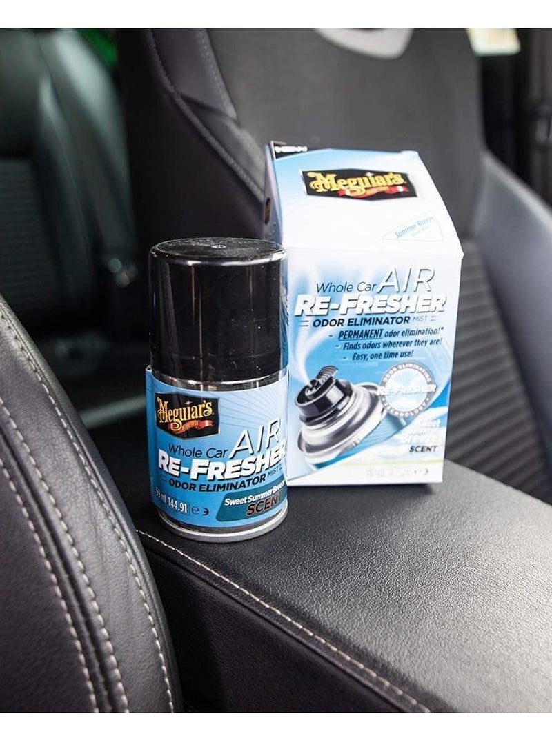 Car Air Refresher Eliminates Odor With Summer Breeze Scent