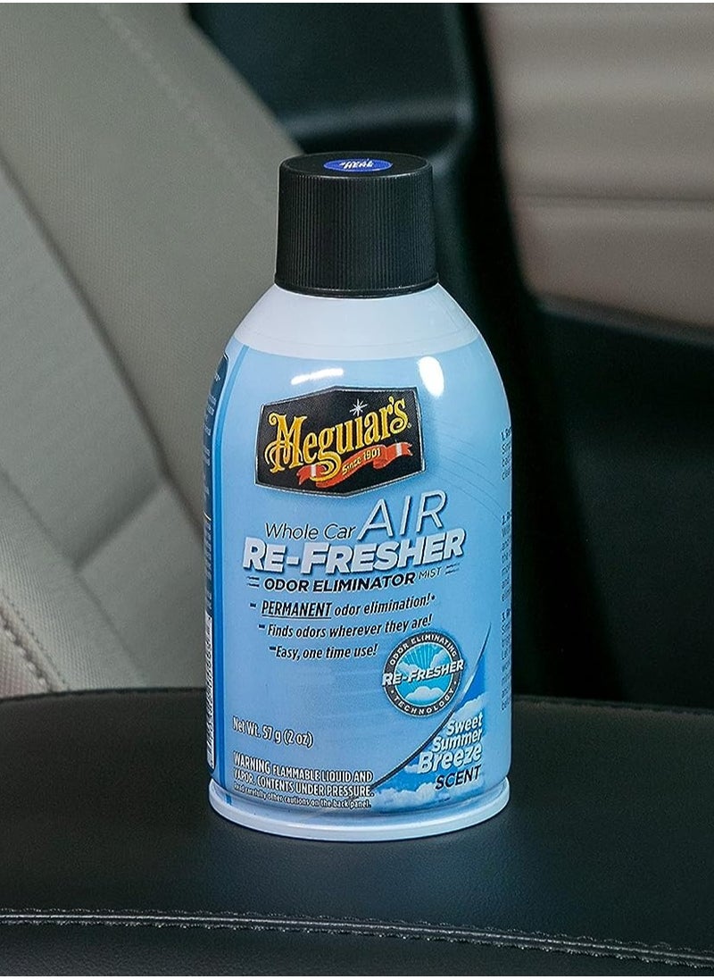 Car Air Refresher Eliminates Odor With Summer Breeze Scent