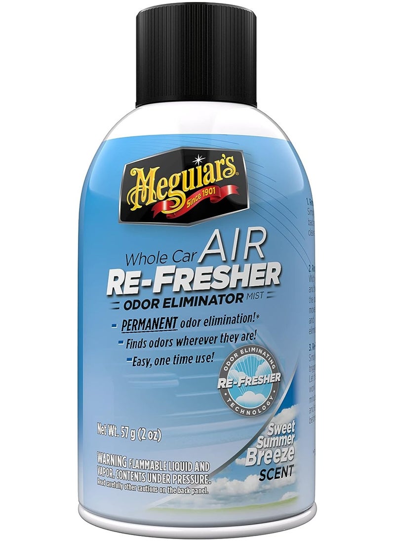 Car Air Refresher Eliminates Odor With Summer Breeze Scent