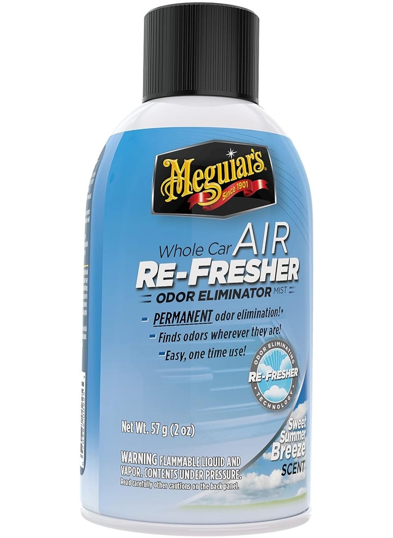 Car Air Refresher Eliminates Odor With Summer Breeze Scent