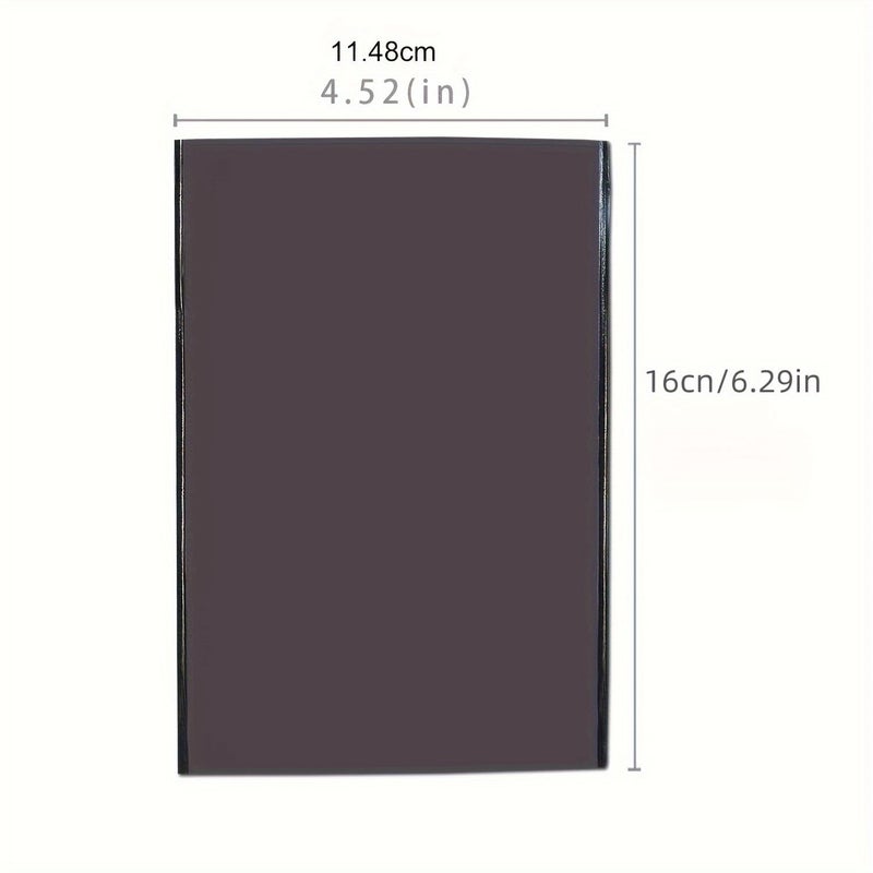 Multicolor Set Of 6 Magnetic Photo Frames For 4X6 Inch Photos Reusable Black Magnet Refrigerator Photo Holders - Image 3