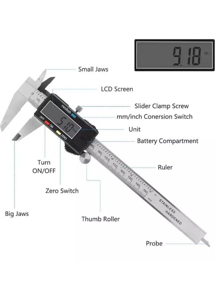 Generic - Digital Caliper Measuring Tool With Digital Display - Image 1
