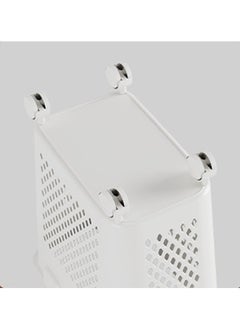 NKX Modern Single Layer Storage Organizer with Wheels And Storage Table  - Image 2