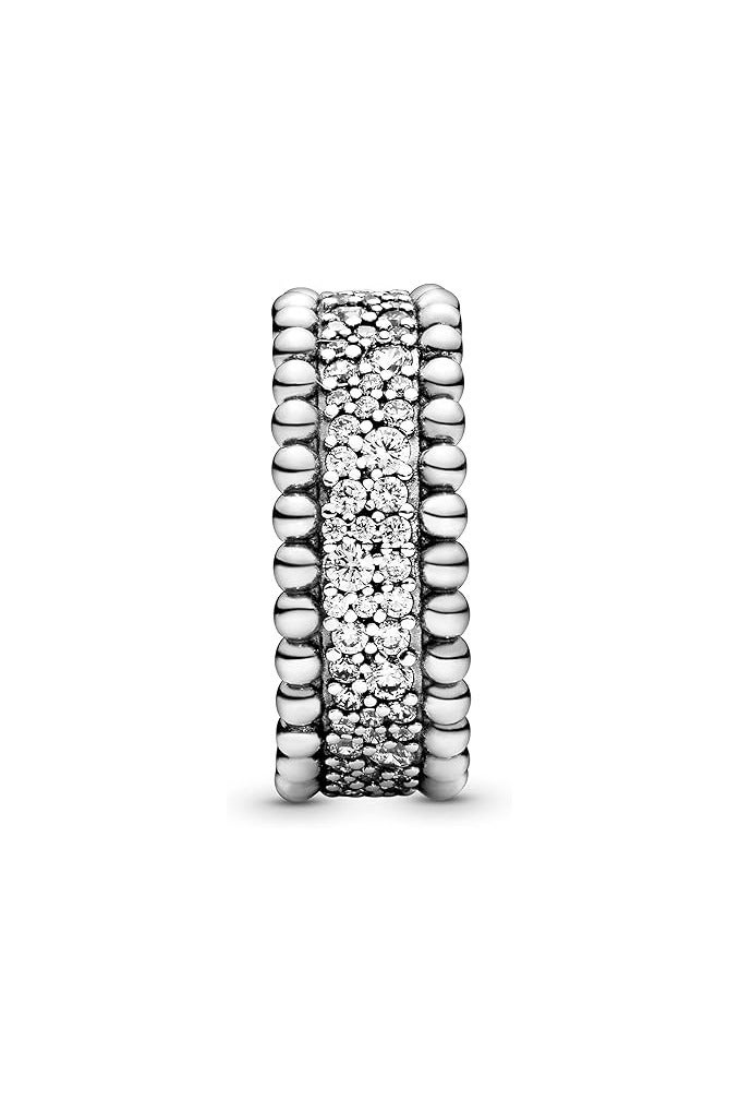 PANDORA Sterling Silver Ring with Clear Cubic Zirconia - Image 3