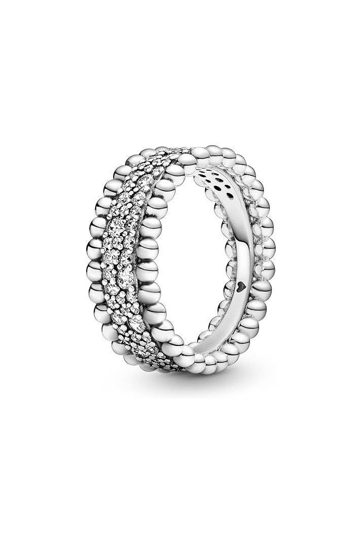 PANDORA Sterling Silver Ring with Clear Cubic Zirconia - Image 5