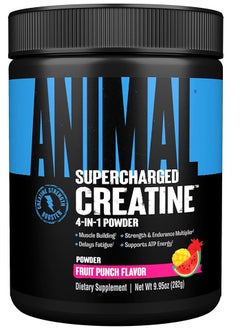 UNIVERSAL NUTRITION Animal Supercharged Creatine Fruit Punch Flavour 30 Servings 