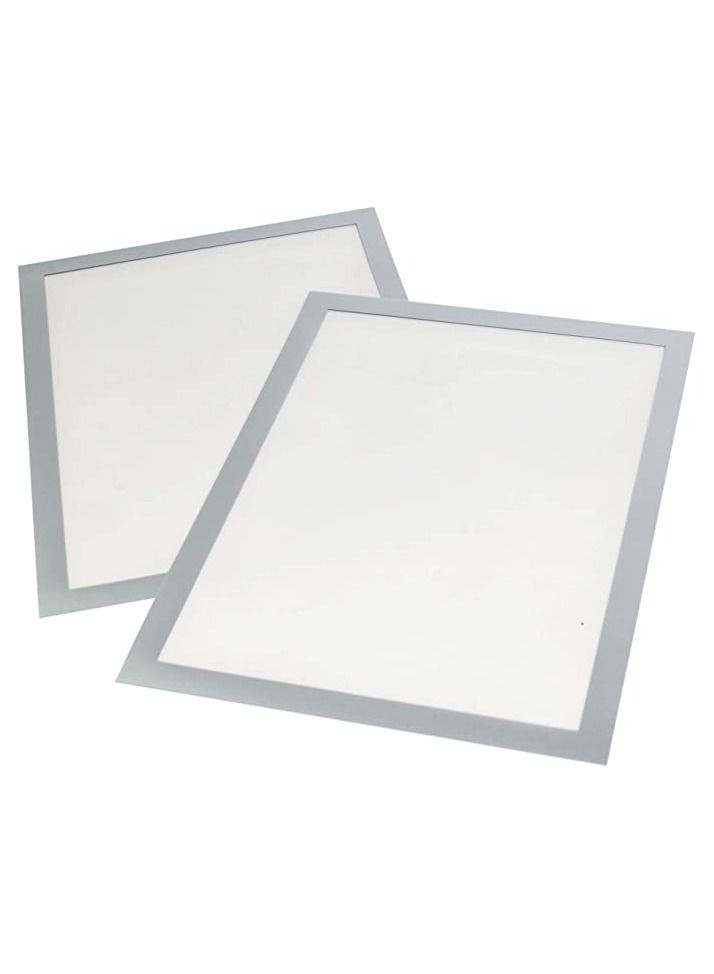Durable Durable Magnetic Frames (2 Pieces, Metallic Silver, DUMF4872-23)  - Image 1
