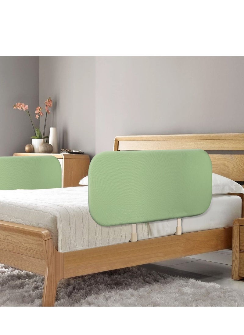 1-Piece Toddler Bed Rails Guard Foldable Portable Crib Rail Guard Baby Bed Rail for Toddlers Elderly with Reinforced Anchor Safety for Cribs, Twin, Double, Full-Size Queen and King Bed